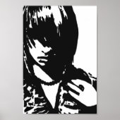 アート顔 ポスター (正面)