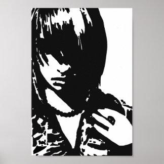 アート顔 ポスター