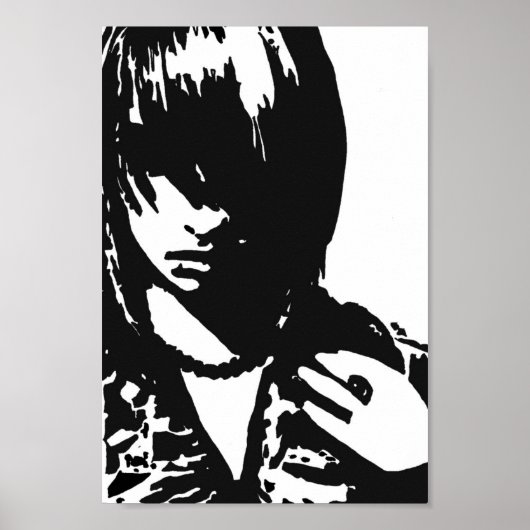 アート顔 ポスター (正面)