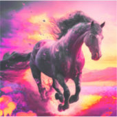 アート馬 シール (正面)