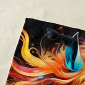 アート馬 ビーチタオル (インサイチュ)