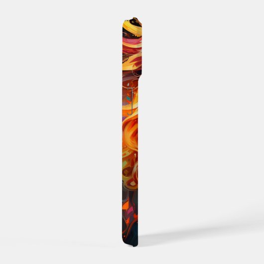 アート馬 iPhoneケース (右側面)