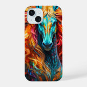 アート馬 iPhoneケース (裏面)