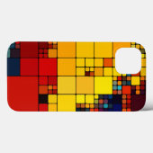 アート鮮やか抽象芸術虹の幾何学模様 Case-Mate iPhoneケース (裏面 (横))