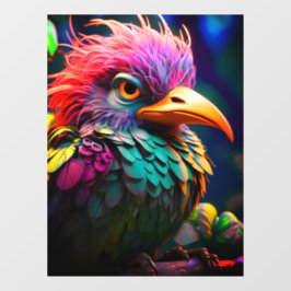 アート鳥 ウィンドウサイン