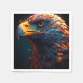 アート鳥 スタンダードカクテルナプキン (正面)