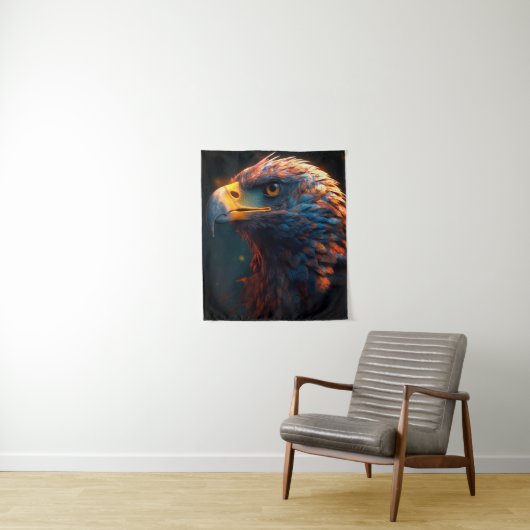 アート鳥 タペストリー (インサイチュ)