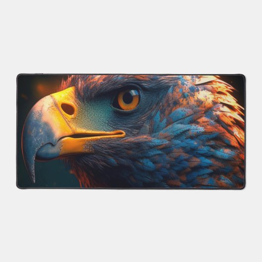 アート鳥 デスクマット (正面)