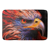 アート鳥 バスマット (正面)