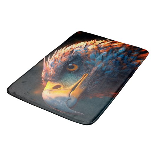 アート鳥 バスマット (アングル)