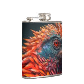 アート鳥 フラスク (右)