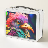 アート鳥 メタルランチボックス (裏面)