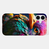 アート鳥 iPhoneケース (裏面横)