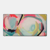 アート アブストラクト 蛍光 アクリル画   デスクマット (正面)