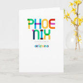 アート·アリゾナ·ミッド·センチュポップ・アートのリー カード (黄色い花)