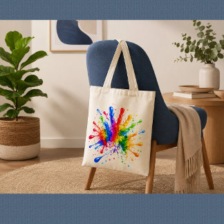アート アーティスト 画家 カラフル 絵画 トートバッグ