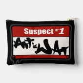 アート・イズ・ウォー・グラフィティ・アーティスト アクセサリーポーチ (裏面)