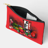 アート・イズ・ウォー・グラフィティ・アーティスト アクセサリーポーチ (見開き)