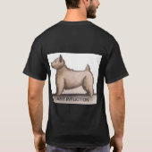 アート インフリクション プログレス メンズ Tシャツ (裏面)