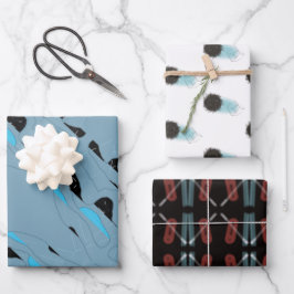 アート・オン・ラッピング・紙、私の愛! ラッピングペーパーシート