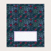 アート&クラフツフローラルネッサンス 名刺 (外部フラット)