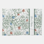 アート&クラフツポピー キッチンタオル (横)