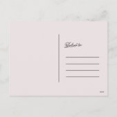 アート&クラフツ写真バレンタイン葉書 シーズンポストカード (裏面)