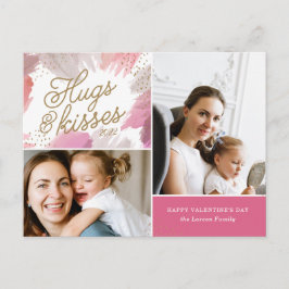 アート&クラフツ写真バレンタイン葉書 シーズンポストカード