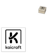 アート、クラフト、スクラップブック用のスモールビジネスロゴ ラバースタンプ (押印)