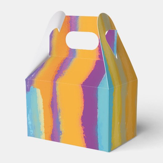 アート&クラフ絵画ツの誕生日パーティーの好意ボックス フェイバーボックス (裏面サイド)