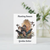 アート・ゴードン・セッター シーズンポストカード (スタンド正面)