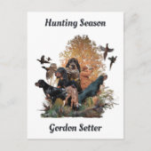 アート・ゴードン・セッター シーズンポストカード (正面)