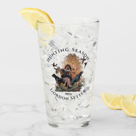 アート・ゴードン・セッター タンブラーグラス (アイス正面)