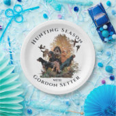 アート・ゴードン・セッター ペーパープレート (パーティー)