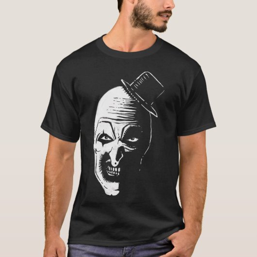 アート・ザ・クラウン 怖い Tシャツ (正面)