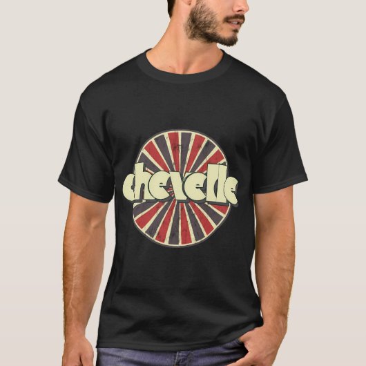 アート - シェヴェル バンド Tシャツ (正面)