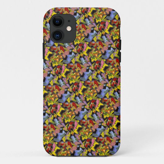 アート・ダーラ馬のiPhoneケース Case-Mate iPhoneケース (裏面)