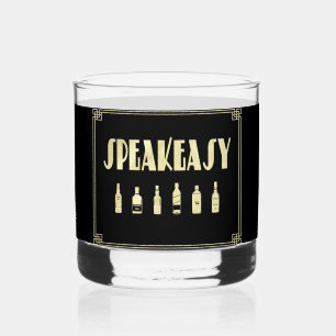 アート・デコが20の話者禁止を叫ぶ ウイスキーグラス