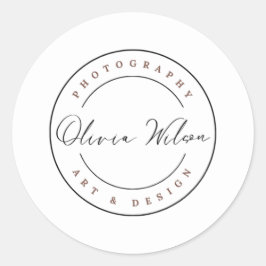 アート&デザインシール ラウンドシール