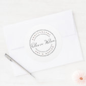 アート&デザインシール ラウンドシール (封筒)