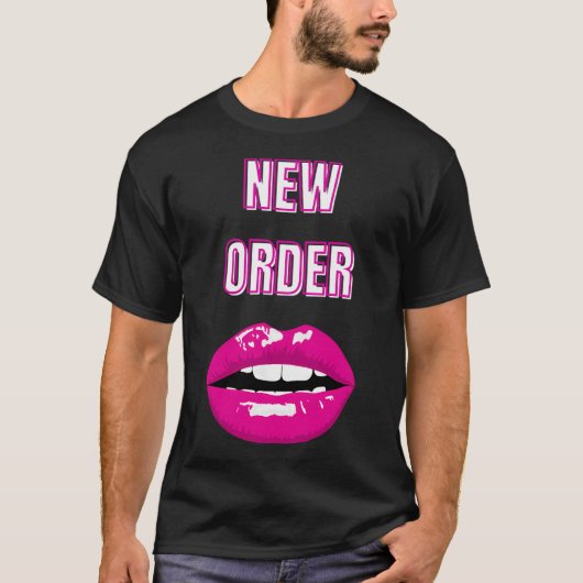 アート - ニュー・オーダー Tシャツ (正面)
