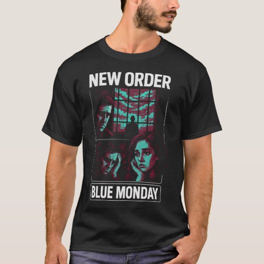 アート - ニュー・オーダー Tシャツ (正面)