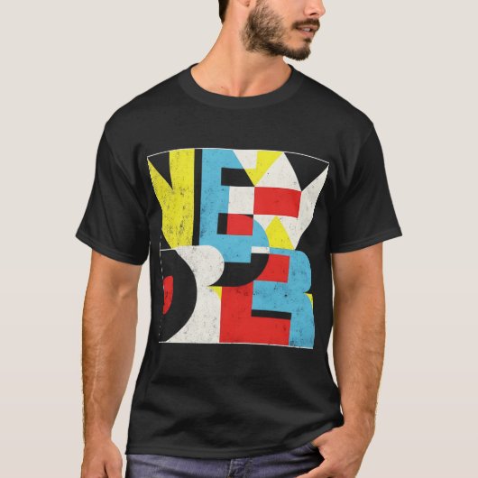 アート - ニュー・オーダー Tシャツ (正面)