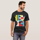 アート - ニュー・オーダー Tシャツ (正面フル)