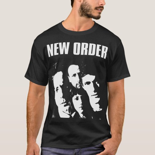 アート - ニュー・オーダー Tシャツ (正面)