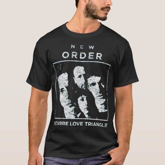アート - ニュー・オーダー Tシャツ (正面)
