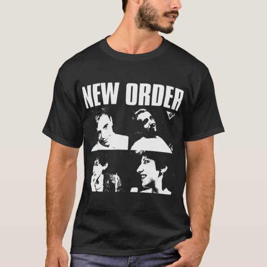 アート - ニュー・オーダー Tシャツ (正面)