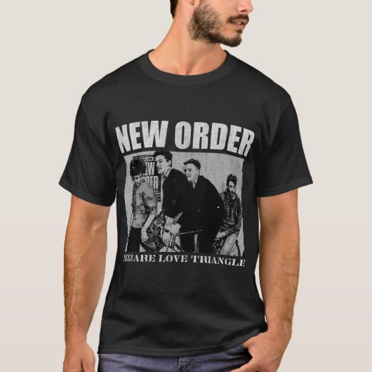 アート - ニュー・オーダー Tシャツ (正面)