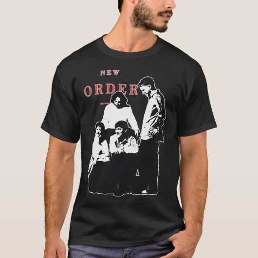 アート - ニュー・オーダー Tシャツ (正面)