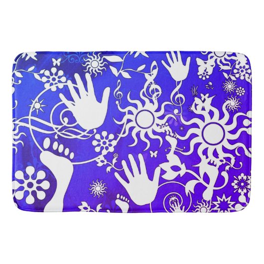 アート バスマット (正面)